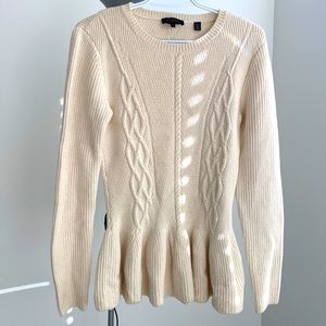 Ted Baker knit peplum sweater